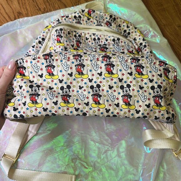 Stoney Clover Mickey Mouse Yours Truly backpack - excellent condition! - Picture 2 of 8